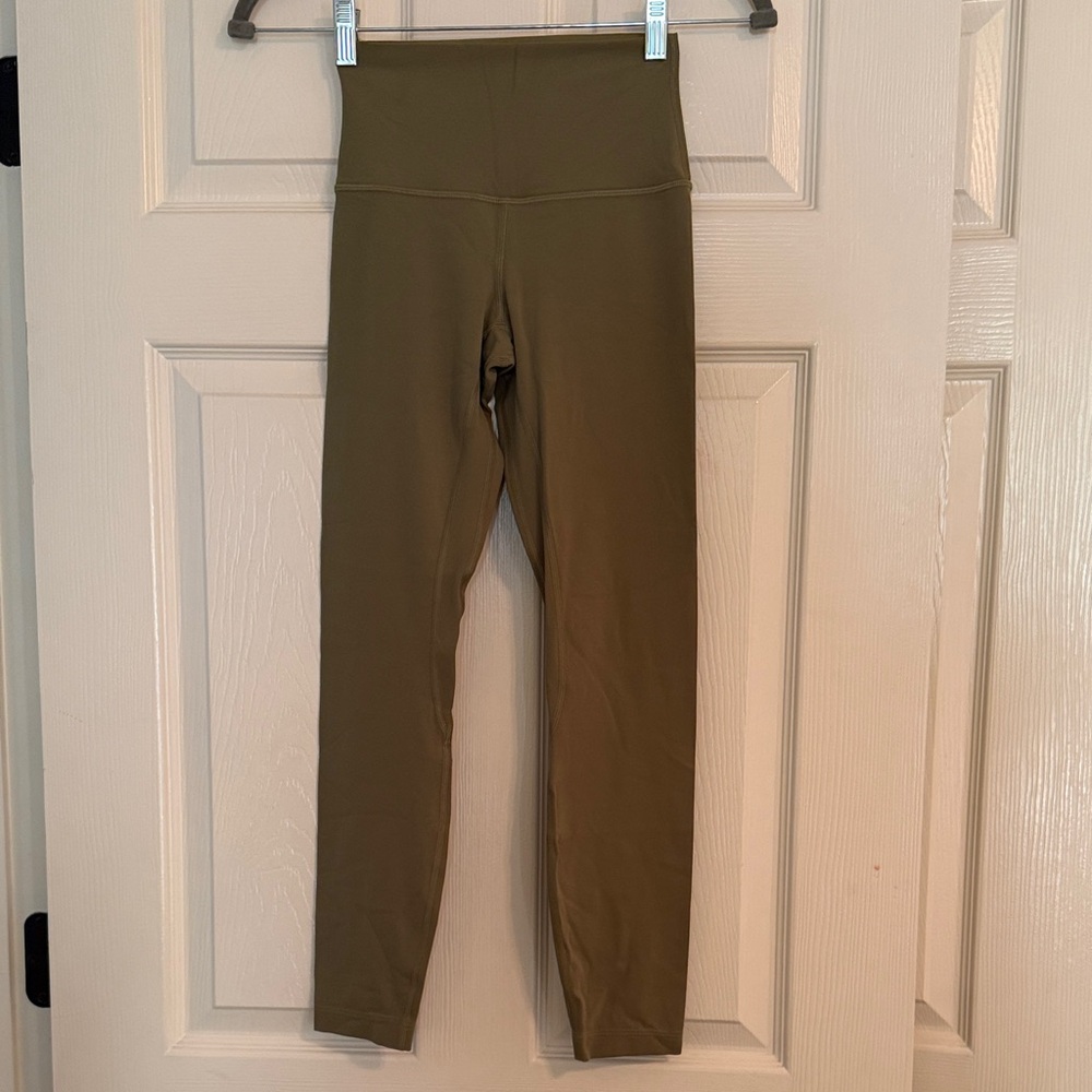 lululemon athletica align green Leggings size 2 25 inch